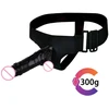 Varpos imitatorius Strap On, juoda