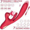 Vibratorius 3in1, raudonas