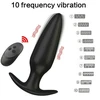 Vibratorius - analinis kištukas su nuotolinio valdymo pulteliu