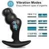 Vibratorius - analinis kištukas su nuotolinio valdymo pulteliu
