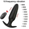 Vibratorius - analinis kištukas su nuotolinio valdymo pulteliu