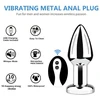 Vibratorius - analinis kištukas su nuotolinio valdymo pulteliu