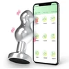 Vibratorius - analinis kištukas su programėlės valdymu