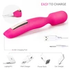Vibratorius Multi G Spot Wand, 16 greičių