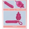 vibratorius Rose Tongue 6 karta
