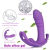 Vibratorius su nuotolinio valdymo pulteliu Dildo Butterfly, violetinė