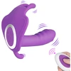 Vibratorius su nuotolinio valdymo pulteliu Dildo Butterfly, violetinė