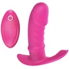 Vibruojantis dildo Butterfly Remote Control, rožinis