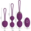 Vibruojantis Kegelio rinkinys 3 vnt, violetinė