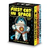 KNYGA Barnett, Mac First Cat in Space 3-Book Box Set: A Graphic Novel Collection: The First Cat in Space Ate Pizza, The First Cat in Space and the Soup of Doom, The First Cat in Space and the Wrath of the Paperclip