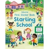 KNYGA Bathie, Holly First Sticker Book Starting School: A First Day of School Book for Children