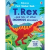 KNYGA Beecham, Alice First Sticker Book T. Rex: and lots of other enormous dinosaurs
