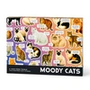 KNYGA Brass Monkey, Brass Moody Cats 1000 Piece Puzzle