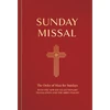 KNYGA Catholic Bishops’ Conference of England and Wales Sunday Missal: People's Edition (Raudona Binding): (New ESV Lectionary for ADVENT 2024)