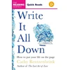 KNYGA Cathy Rentzenbrink Write It All Down
