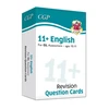 KNYGA Cgp Books 11+ GL English Revision Question Cards - Ages 10-11