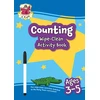 KNYGA Cgp Books Counting Wipe-Clean Activity Book for Ages 3-5 (with pen)