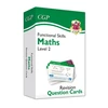KNYGA Cgp Books Functional Skills Maths Revision Question Cards - Level 2