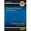 KNYGA Cgp Books GCSE English AQA Unseen Poetry Guide - Book 1 includes Online Edition