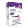 KNYGA Cgp Books KS2 English Year 4 Practice Question Cards: Grammar, Punctuation &amp; Spelling