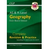 KNYGA Cgp Books New A-Level and AS Geography: Edexcel Complete Revision &amp; Practice (with Online Edition)