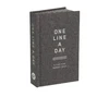KNYGA Diary Or Journal Charcoal Canvas One Line a Day