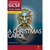 KNYGA Dickens, Charles; English, Lucy Christmas Carol York Notes GCSE English Literature Study Guide - for 2026, 2027 exams
