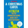 KNYGA Dickens, Charles; Torn, Cindy A Christmas Carol: Full Text with Annotations and Key Quotations