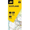 KNYGA folded AA Road Map Scotland