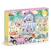 KNYGA Galison Michael Storrings Roaring 20s Beach House 1000 Piece Puzzle