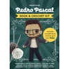 KNYGA Galusz, Kati Unofficial Pedro Pascal Book and Crochet Kit: Includes Everything to Crochet Your Own Pedro - Pedro Pascal Fact &amp; Project Book, 5 Colors of Yarn, Crochet Hook, Yarn &amp; Beading Needles, Wire, Embroidery Floss, Plastic Safety Eyes, Fiberfill Stuffing