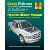 KNYGA Haynes Publishing Dodge Ram 1500, 2500, 3500, (1994 - 2008): with V6, V8 and V10 gasoline and Cummins turbo-diesel engines, 2WD &amp; 4WD