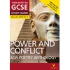 KNYGA Beth Kemp Kemp Beth AQA Poetry Anthology Power and Conflict York Notes GCSE - for 2026, 2027 exams