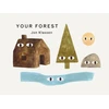 KNYGA Bookshop Klassen Jon Your Forest: A stylish first board book, perfect to gift babies and toddlers aged 0-3 from Jon Klassen, bestselling creator of I Want My Hat Back