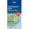 KNYGA Lonely Planet Southeast Asia Planning Map: Durable, Atsparus vandeniui, Easy-Fold Travel Map with Top Attractions, Itineraries &amp; Themed Lists