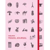 KNYGA Lonely Planet's Travel Journal: Rožinė: Record Precious Moments | Writing Prompts, Sticker Sheet &amp; Trip Planning Tips | Pocket for Keepsakes | Available in Three Colours