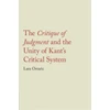 KNYGA M/D Critique of Judgment and the Unity of Kant's Critical System