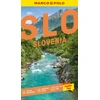 KNYGA Marco Polo Slovenia Pocket Travel Guide: Pull-out Map | Local Knowledge | Covers: Ljubljana, Lake Bled, Piran, Postojna Caves and more
