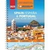 KNYGA Michelin Spain &amp; Portugal 2025 - Tourist and Motoring Atlas (A4-Spiral)