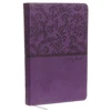 KNYGA Nelson Thomas NKJV, Deluxe Gift Bible, Leathersoft, Violetinė, Raudona Letter, Comfort Print: Holy Bible, New King James Version