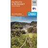 KNYGA Ordnance Survey Falmouth and Mevagissey, Truro and St Mawes