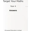 KNYGA Pearce Stephen Target Your Maths Year 4 Answer Book