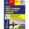 KNYGA Philips Maps Philip's 2027 Easy to Read Multiscale Road Atlas of Europe: A4 Spiral edition
