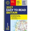 KNYGA Philips Maps Philip's 2027 Easy to Read Road Atlas of Britain (A4 Spiral): The detail you need at a size you can read