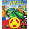 KNYGA Pi Kids Hot Wheels Let's Race: Pizza to Go, Go, Go! Sound Book