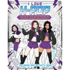 KNYGA Reel Ink Press I Love K-pop Coloring and Activity Book: For fans of KPop Demon Hunters, BTS, BLACKPINK, KATSEYE, and K-pop Idols