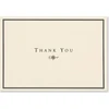 KNYGA Peter Pauper Press Thank You Notes Juodas/cream
