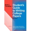 KNYGA Turabian, Kate L Student's Guide to Writing College Papers, Fifth Edition