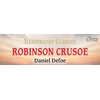 KNYGA Daniel Defoe Wonder House Books Robinson Crusoe : Illustrated Classics: English Novel With Review Questions