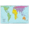 KNYGA WorldView Peters World Map: Folded